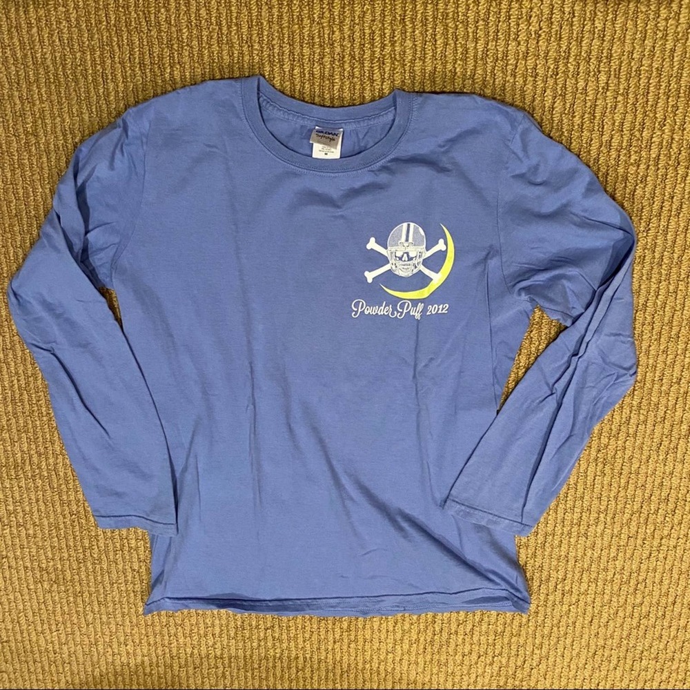 Powder Puff Greek Life Football Game Sorority Fraternity Long Sleeve T Shirt